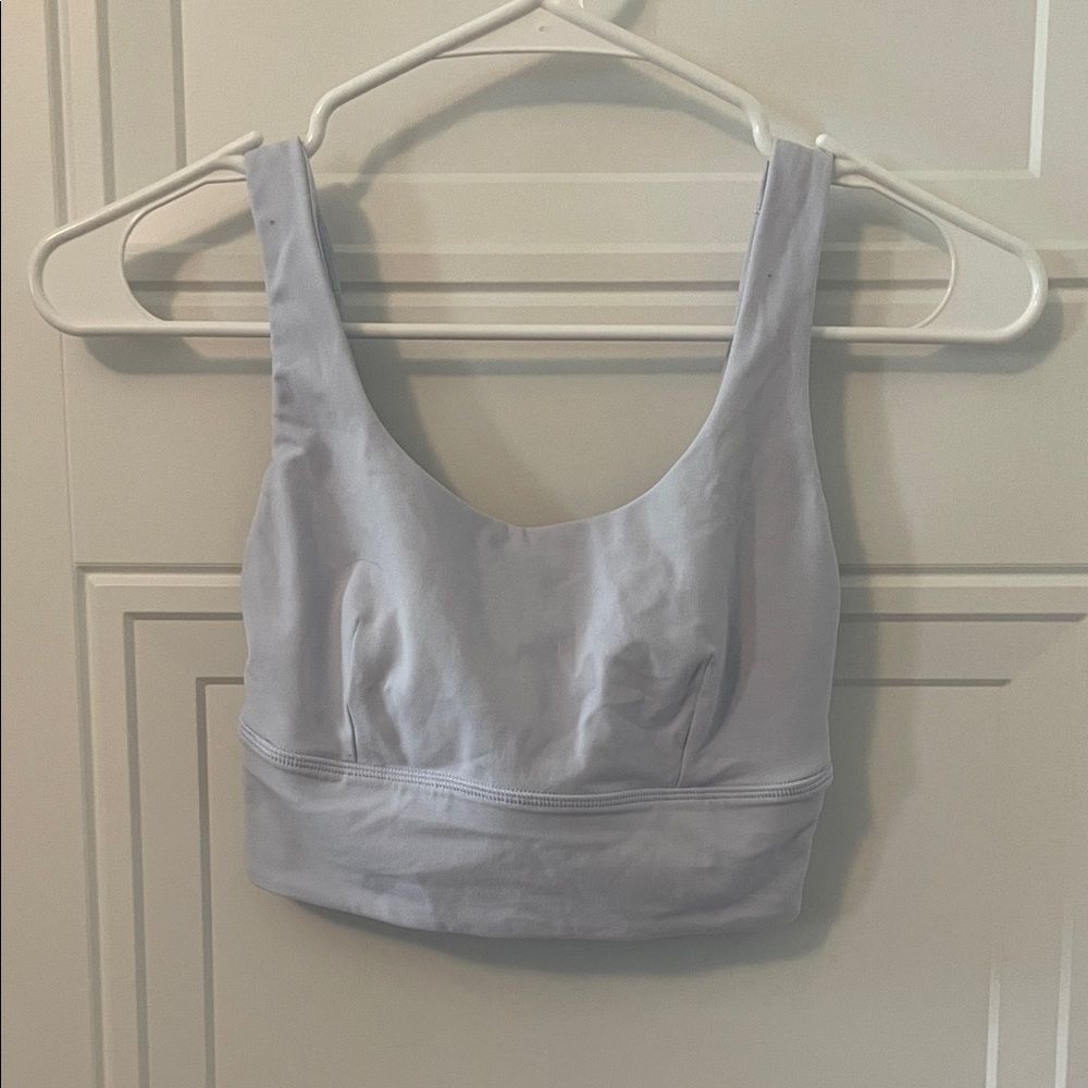 Lululemon Light Purple Align Mid-Neck Sports Bra